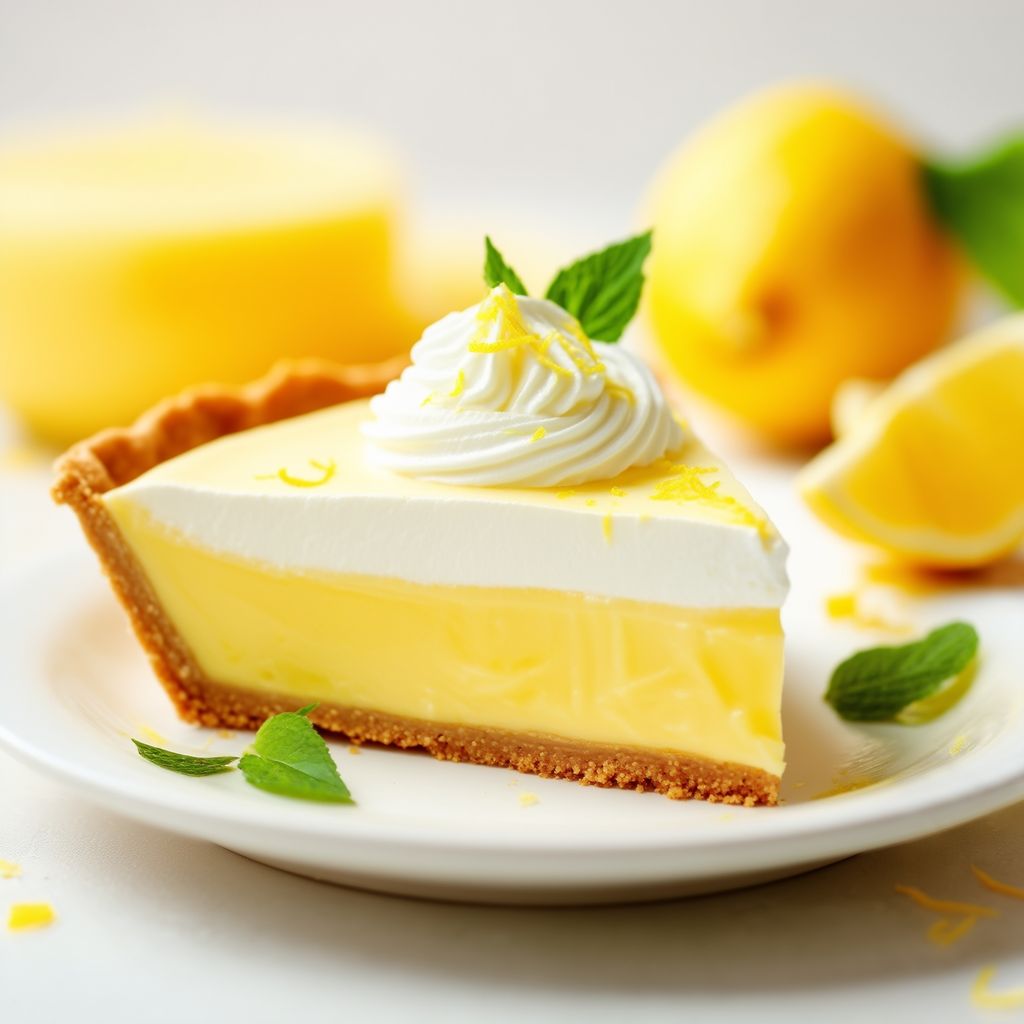 Creamy Lemon Delight Pie