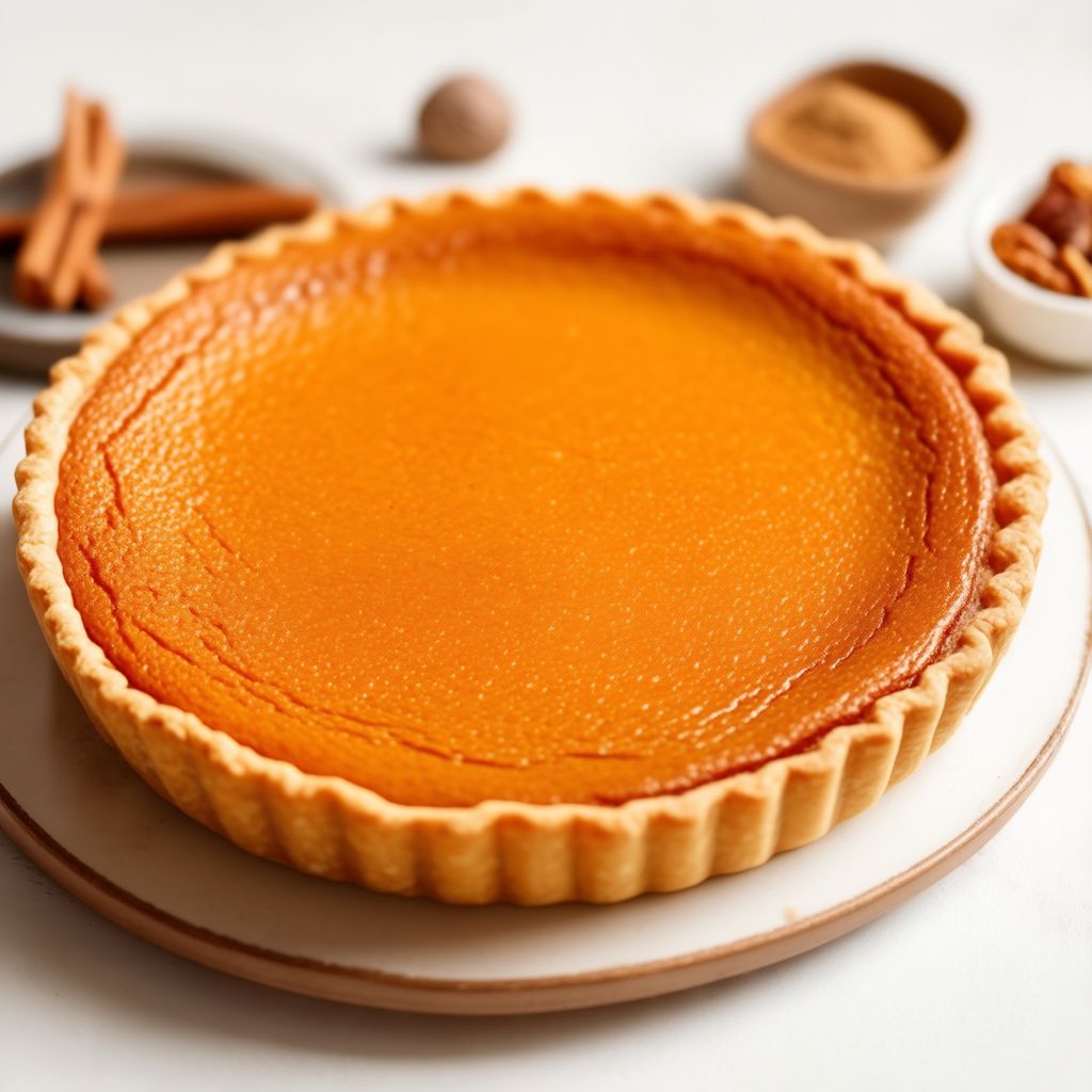 Gewürzter Winterkürbis-Pie