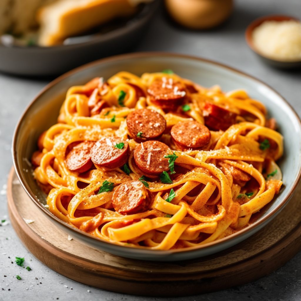 Fettuccine Cajun Piccante