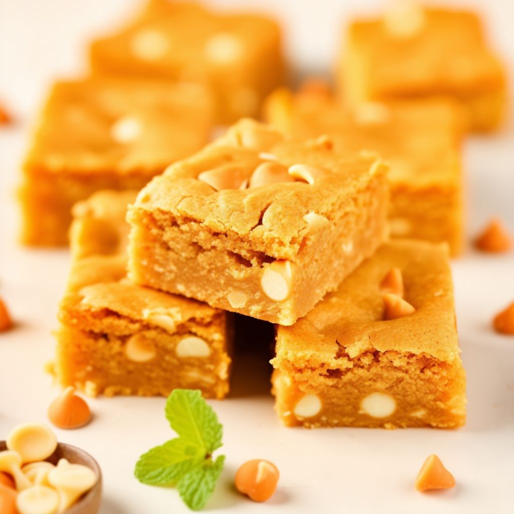 Blondies di Zucchine Dorate
