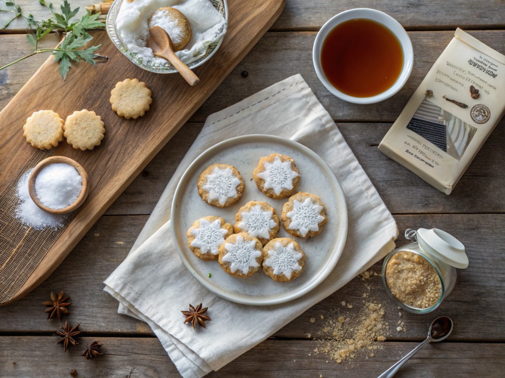 T.S. Chai‑Sugar‑Cookies with Glaze