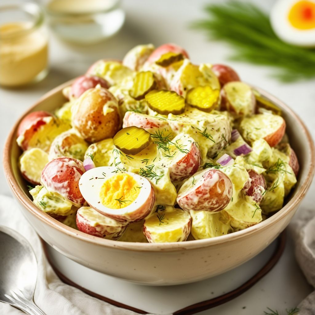 Creamy Dill Red Potato Salad