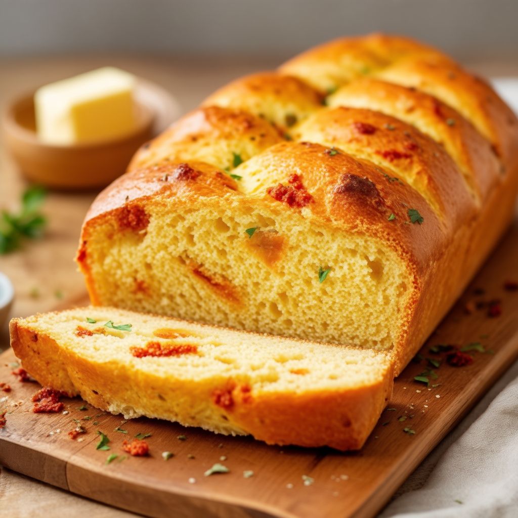 Herzhafter Cajun-Brotlaib