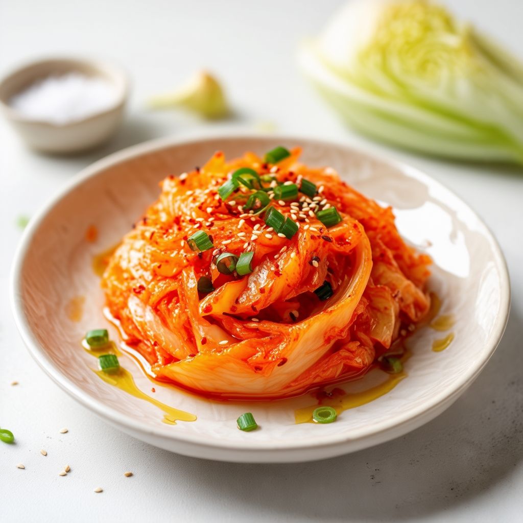 Würziges Veganes Kimchi Vergnügen