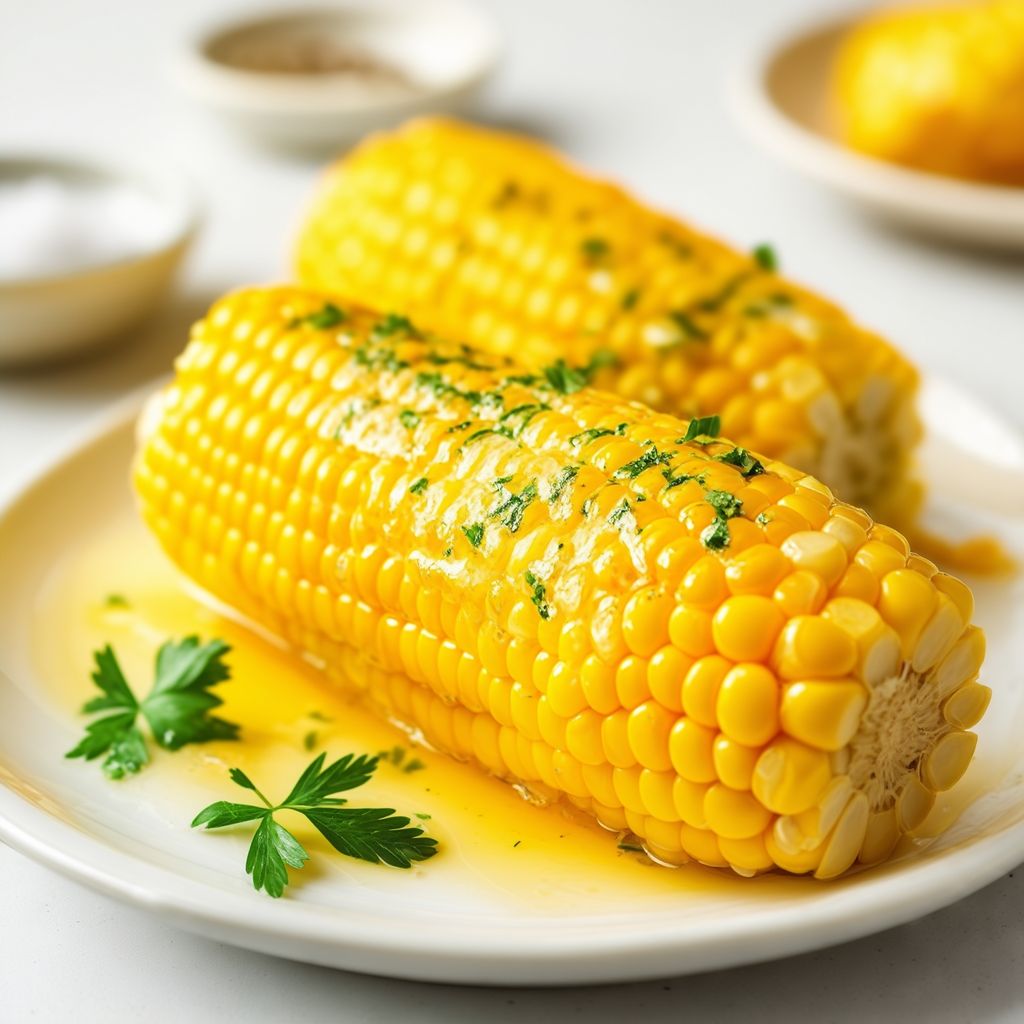 Facile Mais al Vapore con Burro Aromatizzato