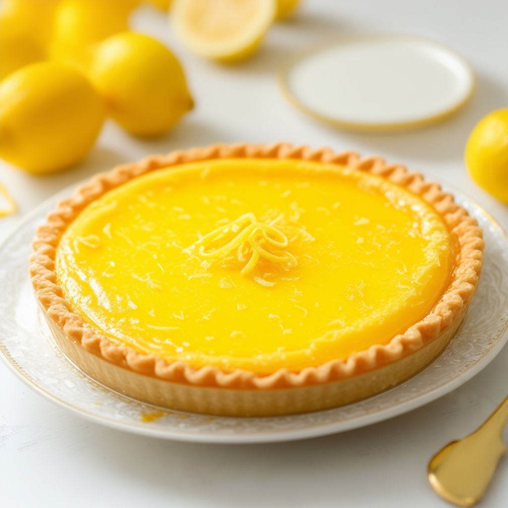 Zesty Lemon Delight Pie