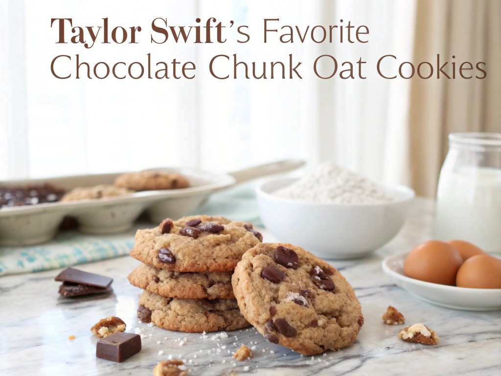 Taylor Swift's Favorite Chocolate Chunk Oatmeal Cookies