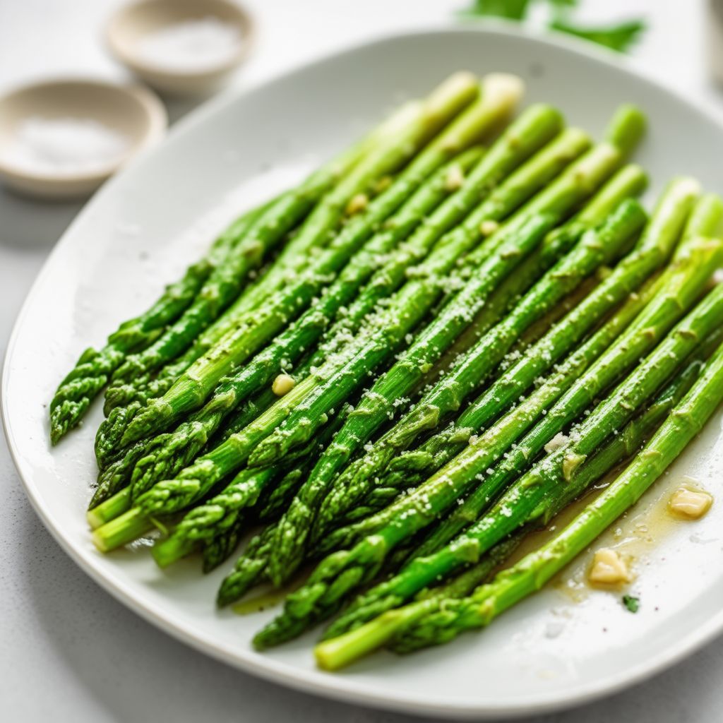Sautéed Garlic Butter Asparagus