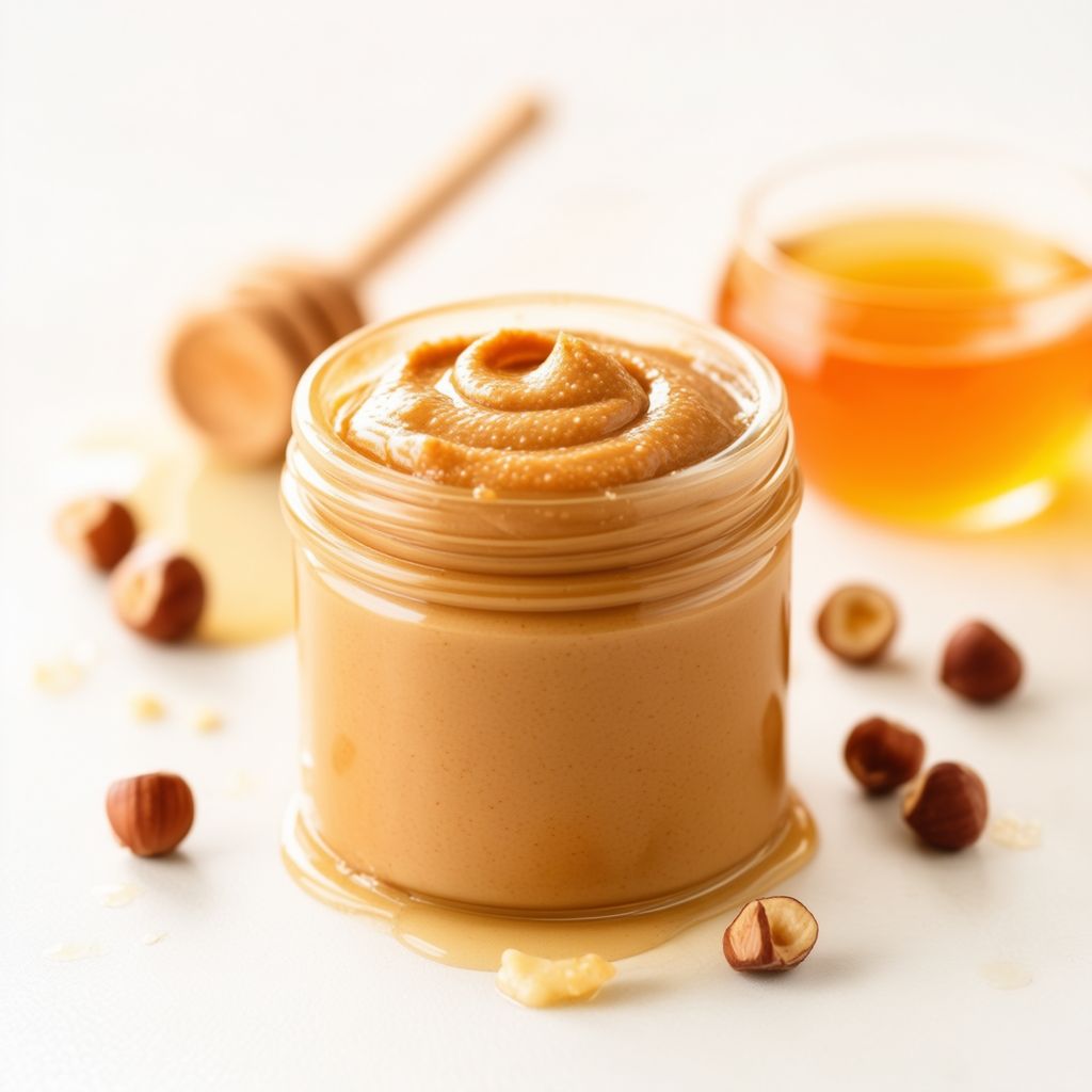 Cremige Honig-Haselnussbutter