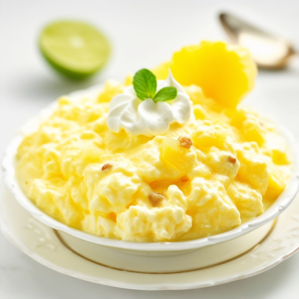 Creamy Pineapple Nut Delight