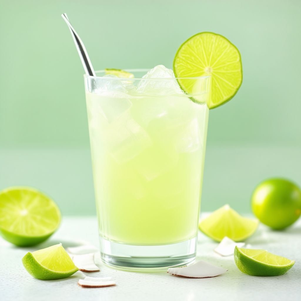 Tropischer Limettenbreeze