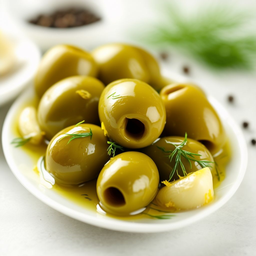 Olive Aromatiche all'Aglio e Erbe