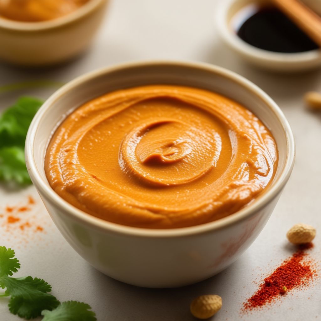 Savory Asian Peanut Dipping Sauce