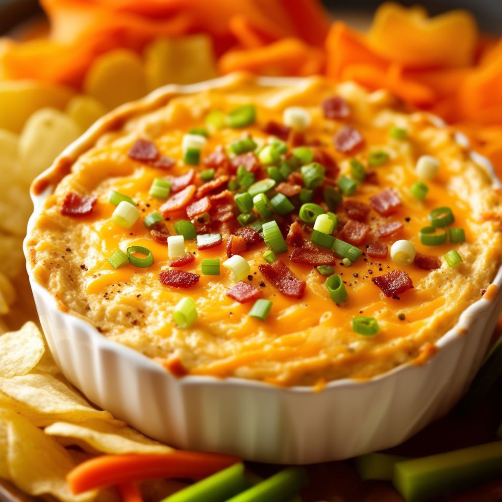 Beladener Ofenkartoffel-Dip