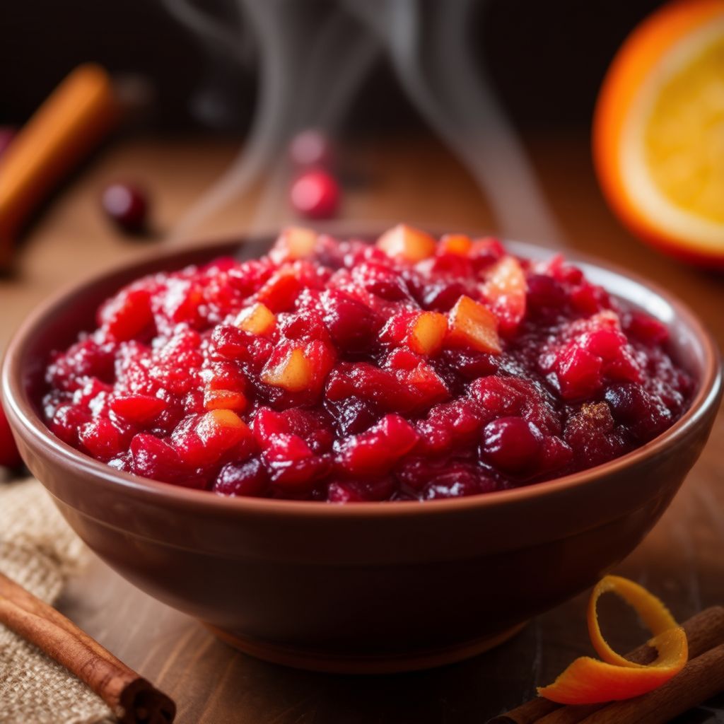 Cranberry-Apfel-Zitrus-Relish