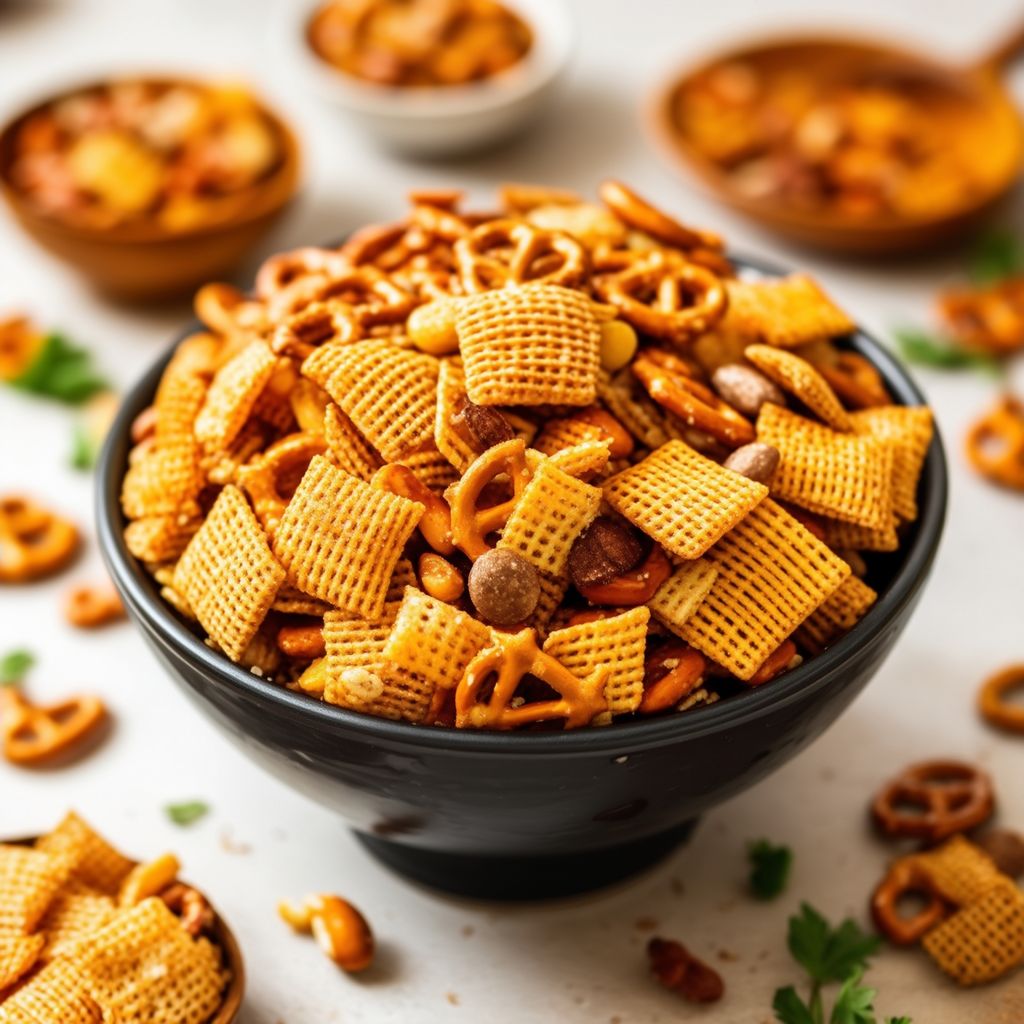 Savory Party Snack Mix