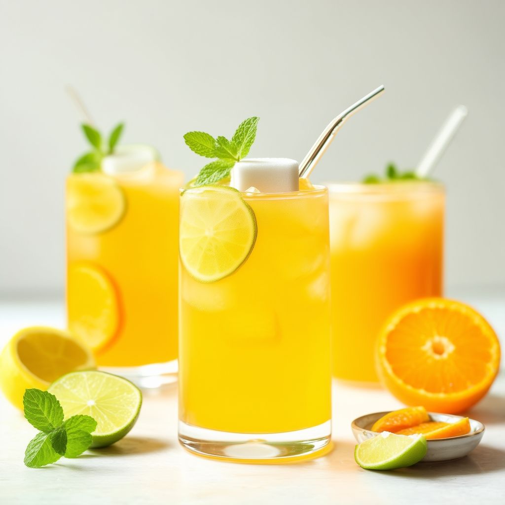 Citrus Ginger Mocktail