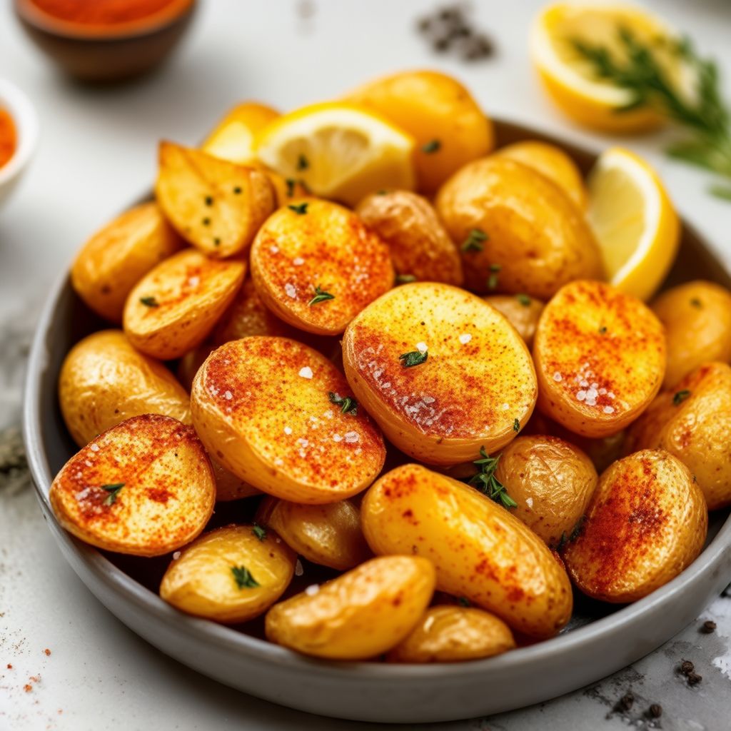 Patate Arrosto Marocchine Piccanti
