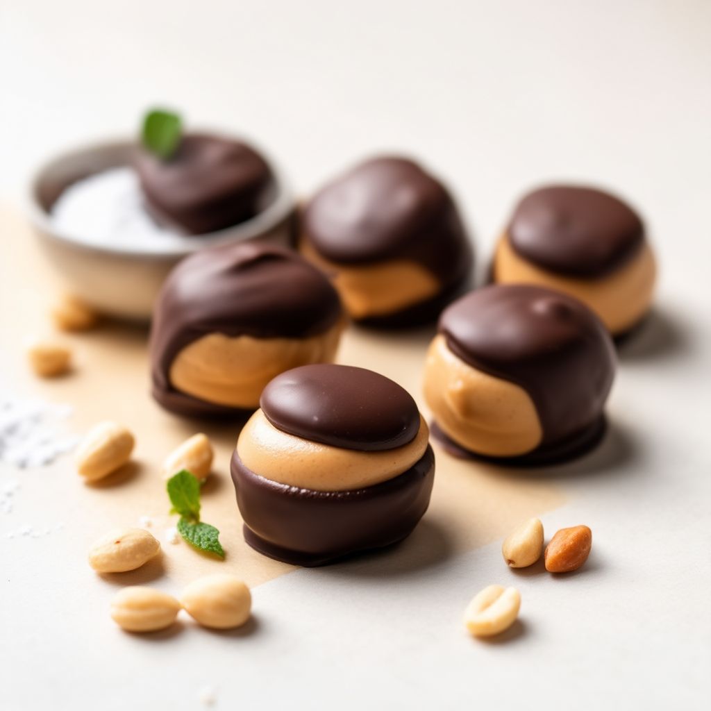 Chocolate-Coated Peanut Butter Delights
