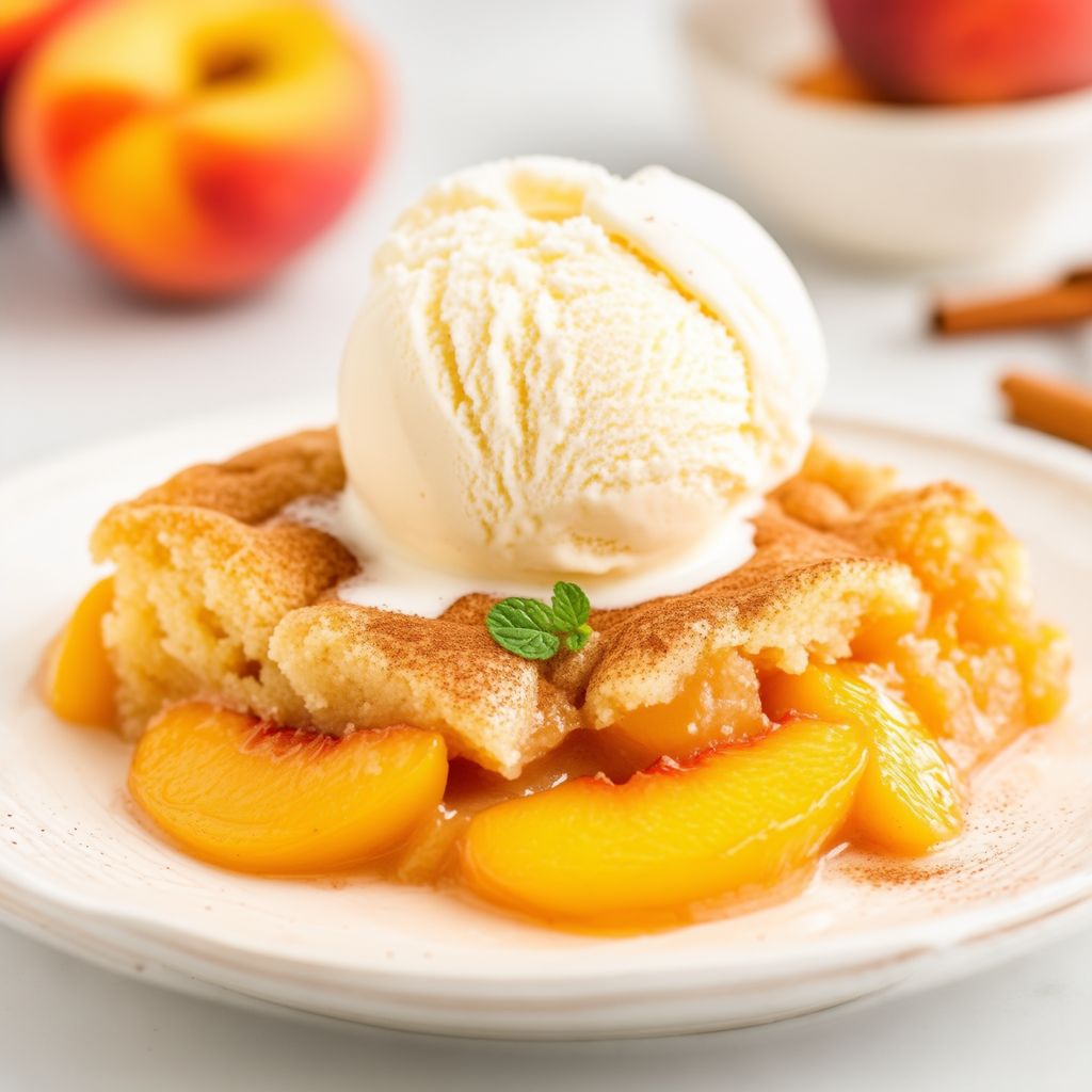 Pfirsich Delight Cobbler
