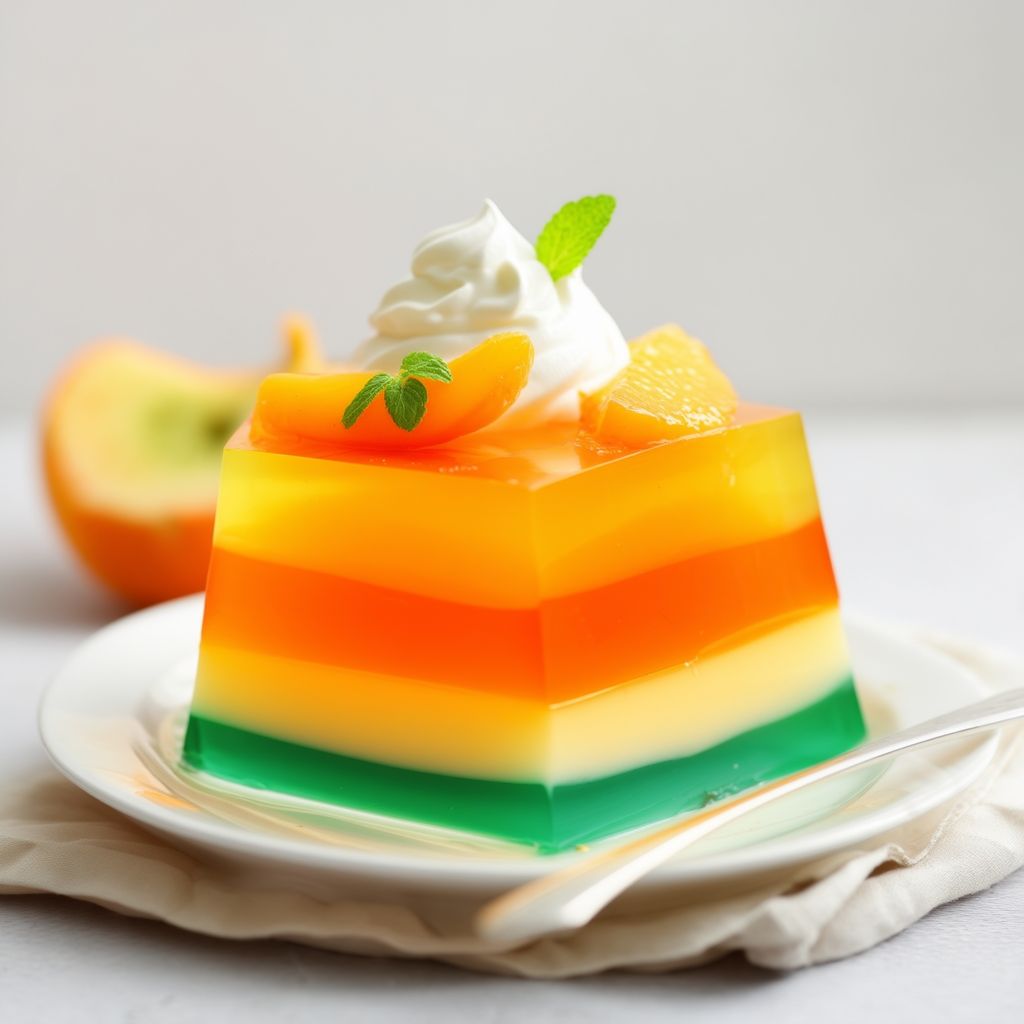Delizia di Gelatina a Strati