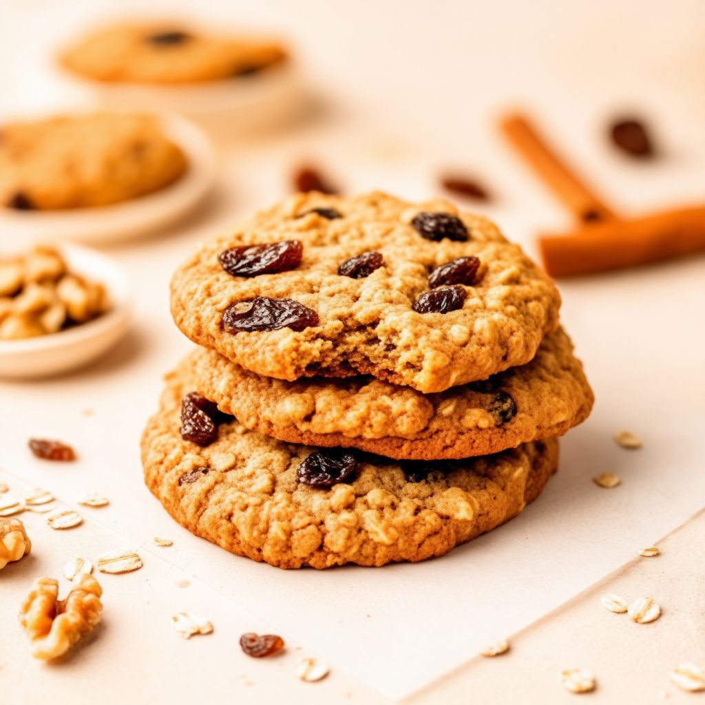 Chewy Oatmeal Raisin Cookies with a Twist