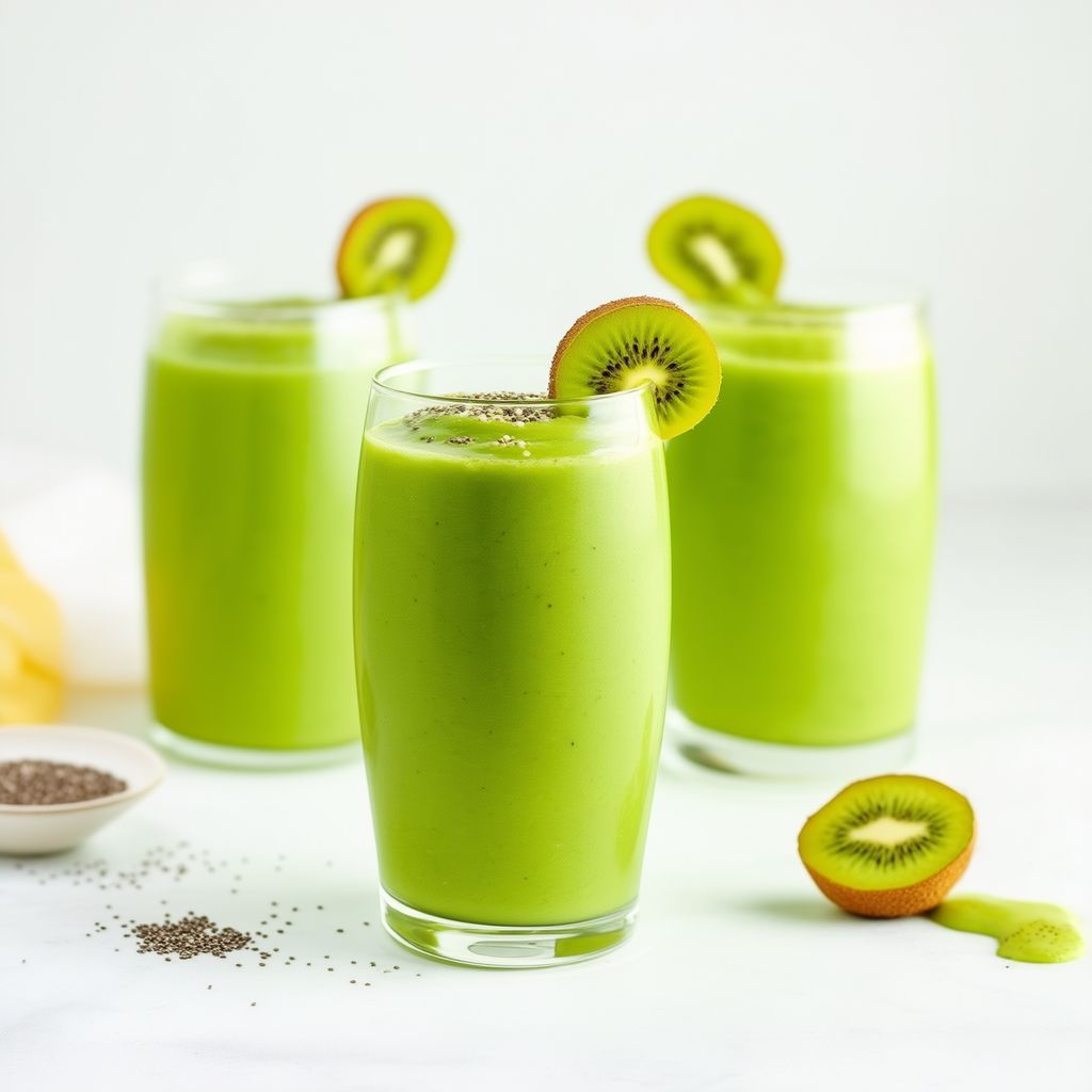 Tropical Kiwi Delight Smoothie