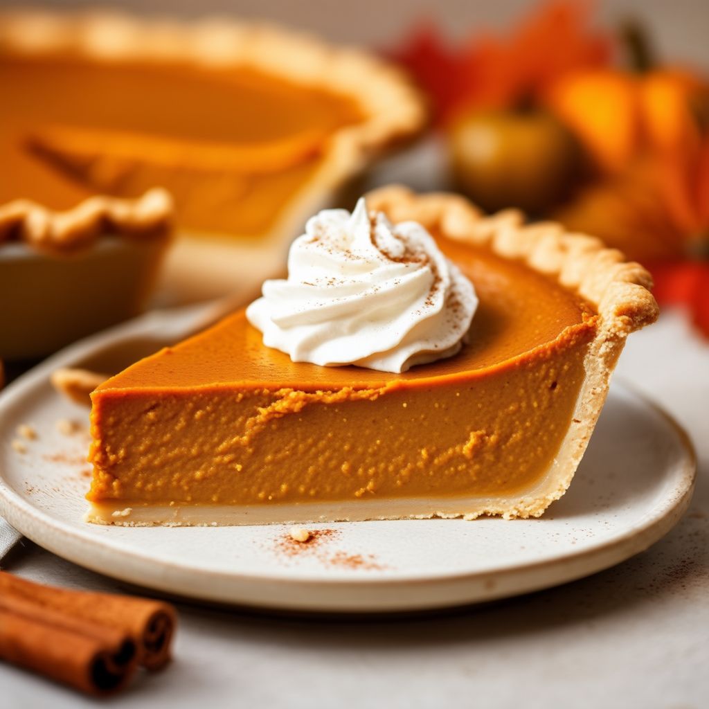Creamy Spiced Pumpkin Pie