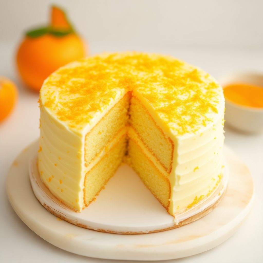 Torta Deliziosa all'Arancia