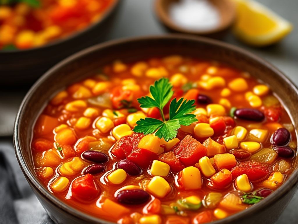 Gesunde Gemüse-Suppe