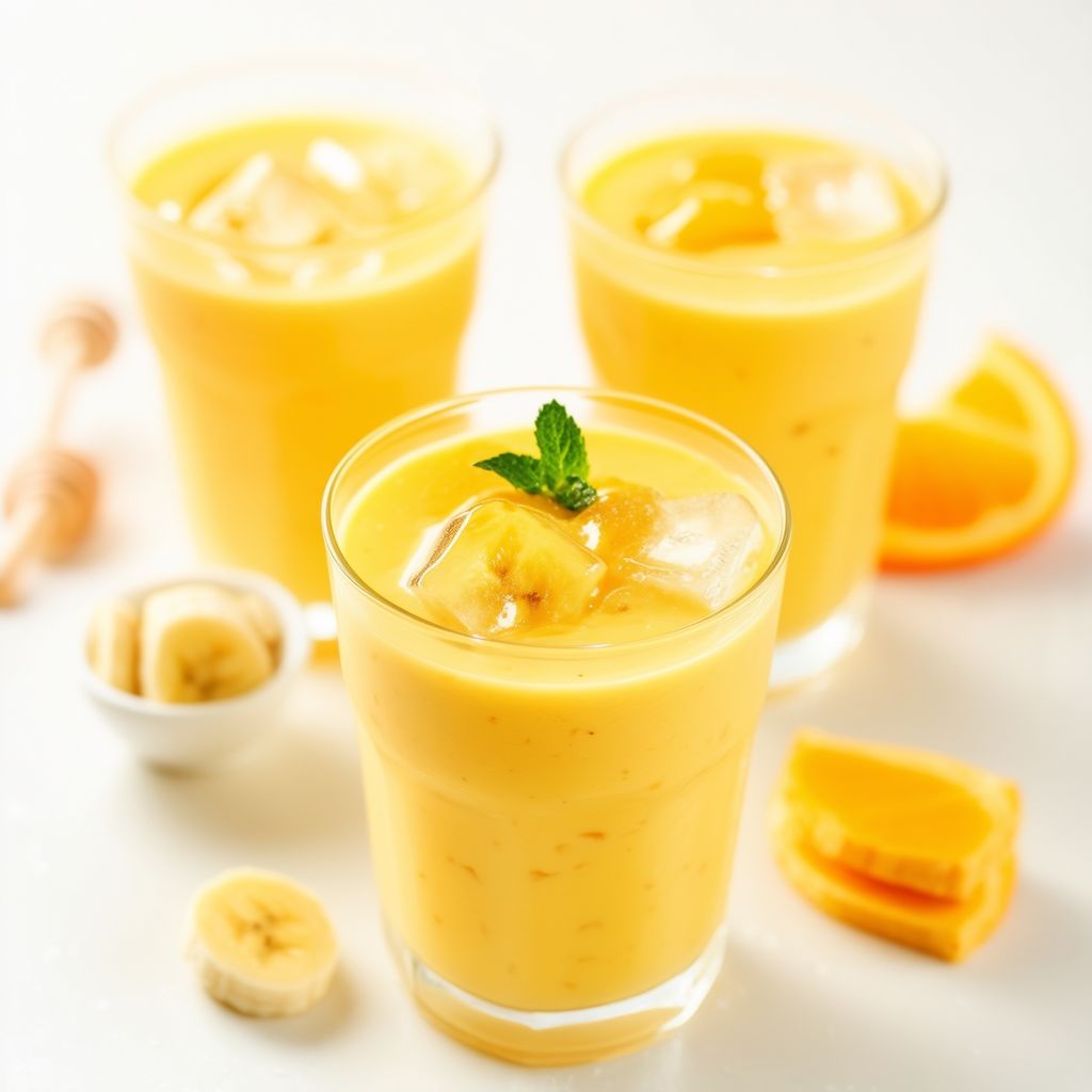 Cremiger tropischer Smoothie