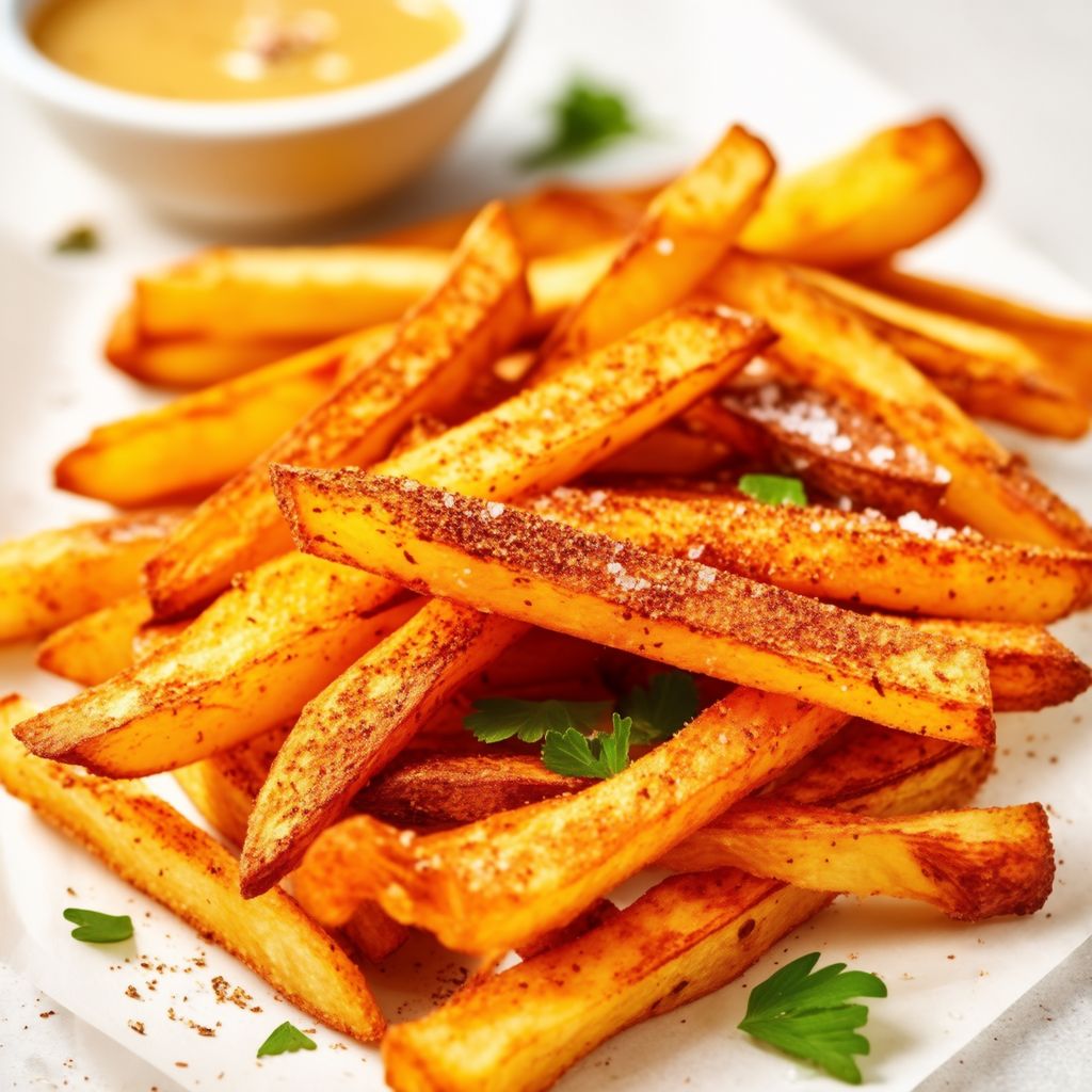 Spicy Herb Oven Fries