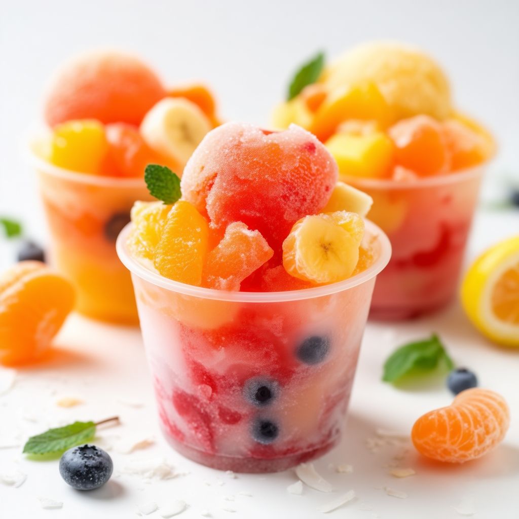 Fruity Frozen Delight Cups