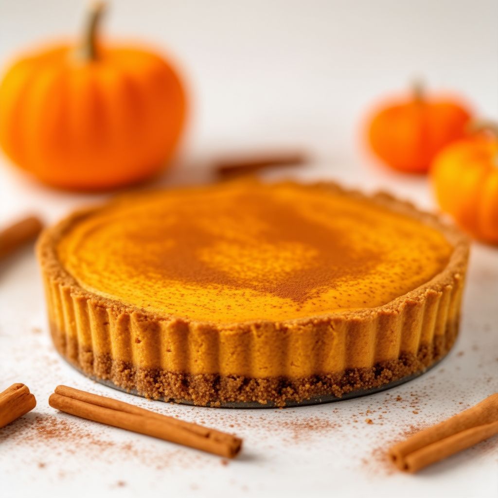 Torta di Cheesecake alla Zucca Speziata