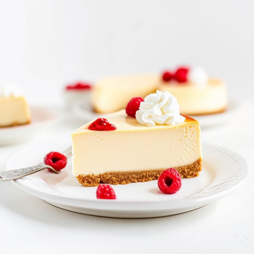 Creamy Low-Carb Vanilla Cheesecake