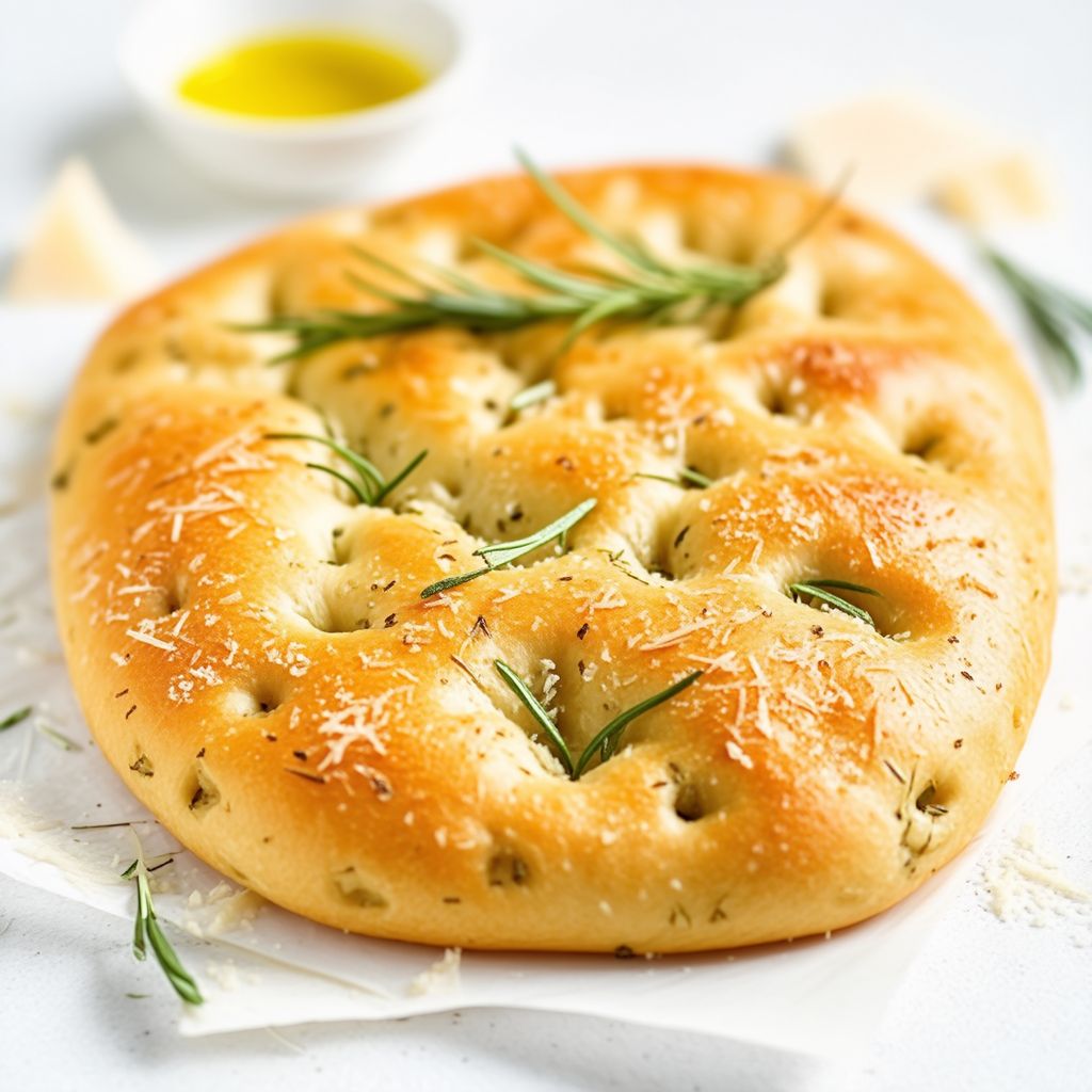 Kräuter-Knoblauch-Focaccia