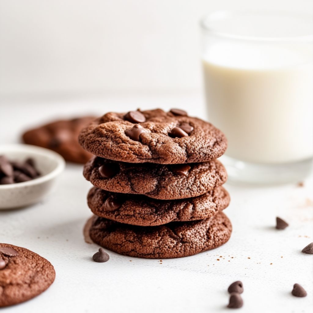 Ultimate Fudgy Chocolate Chip Cookies
