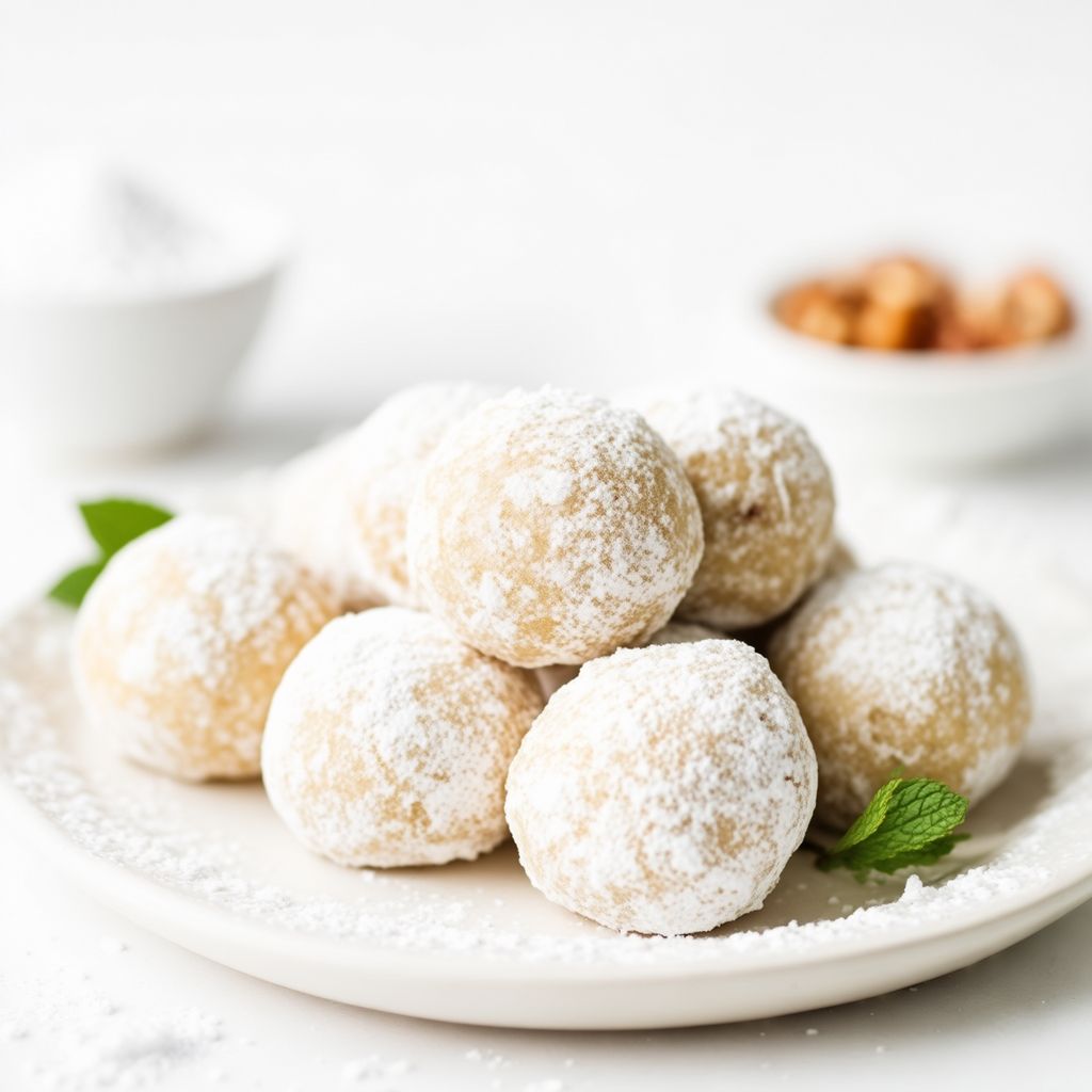 Buttery Pecan Snowballs