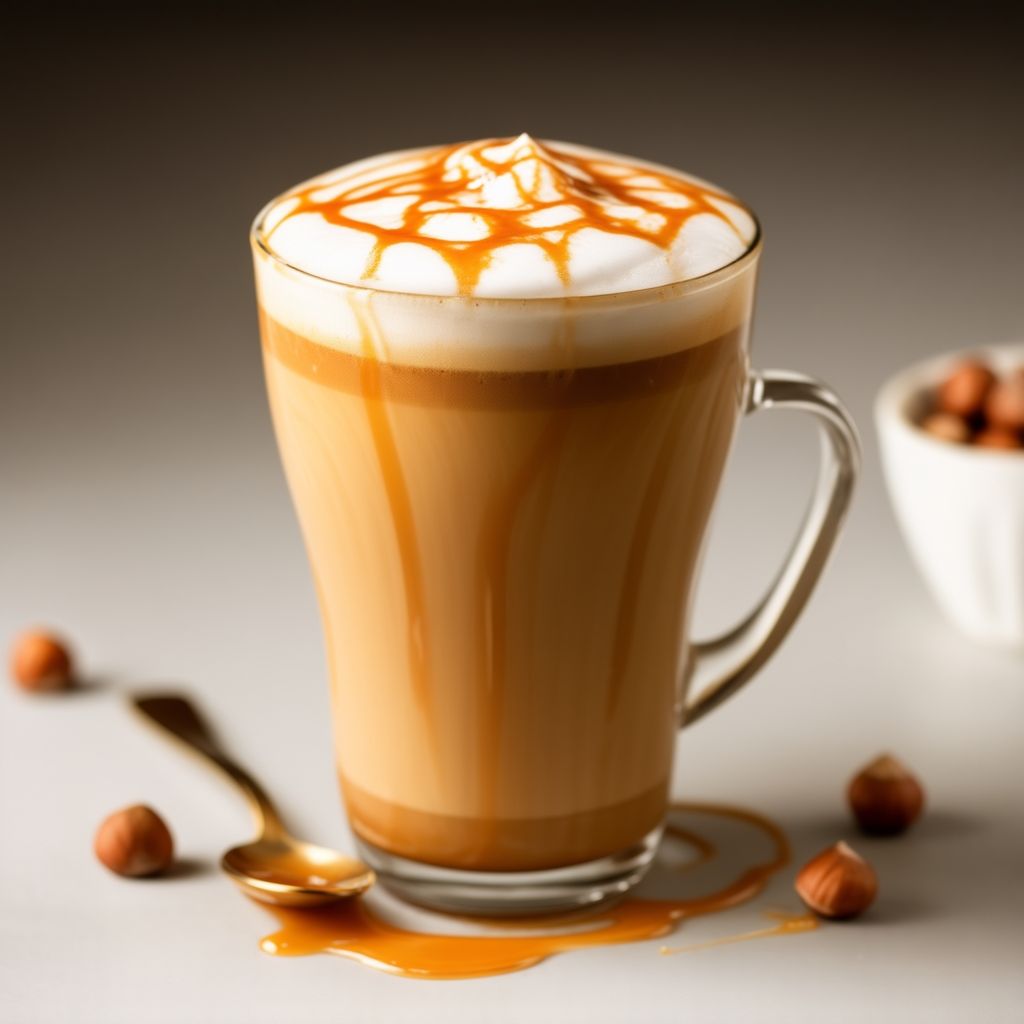 Hazelnut Caramel Latte
