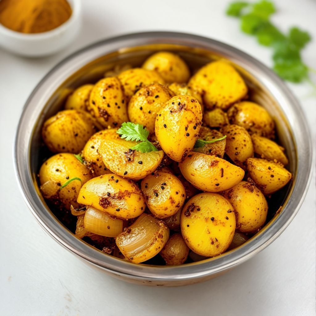 Spiced Gujarati-Style Potatoes