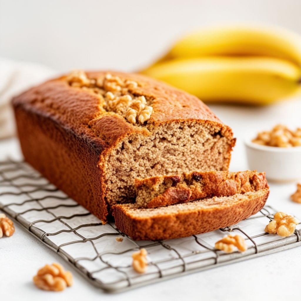 Plumcake Umido alla Banana e Noci