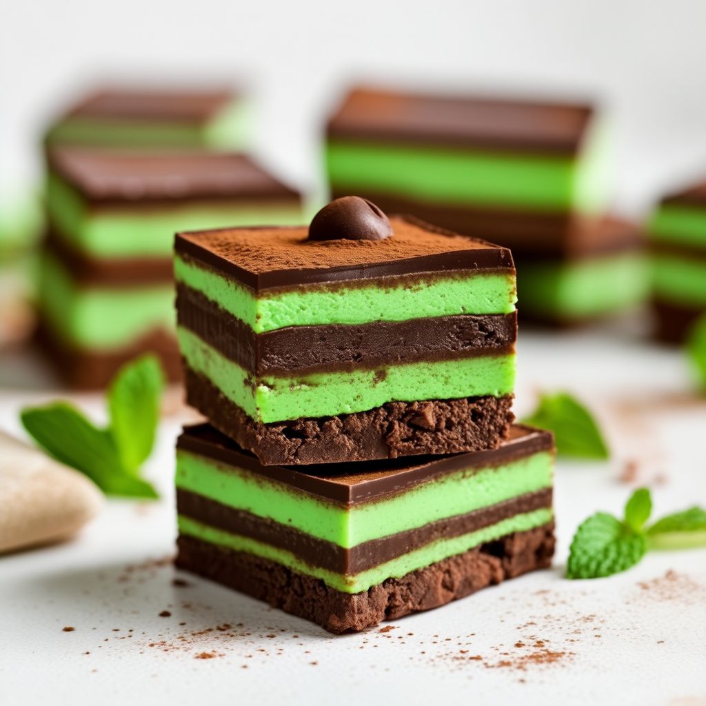 Mint Chocolate Delight Bars