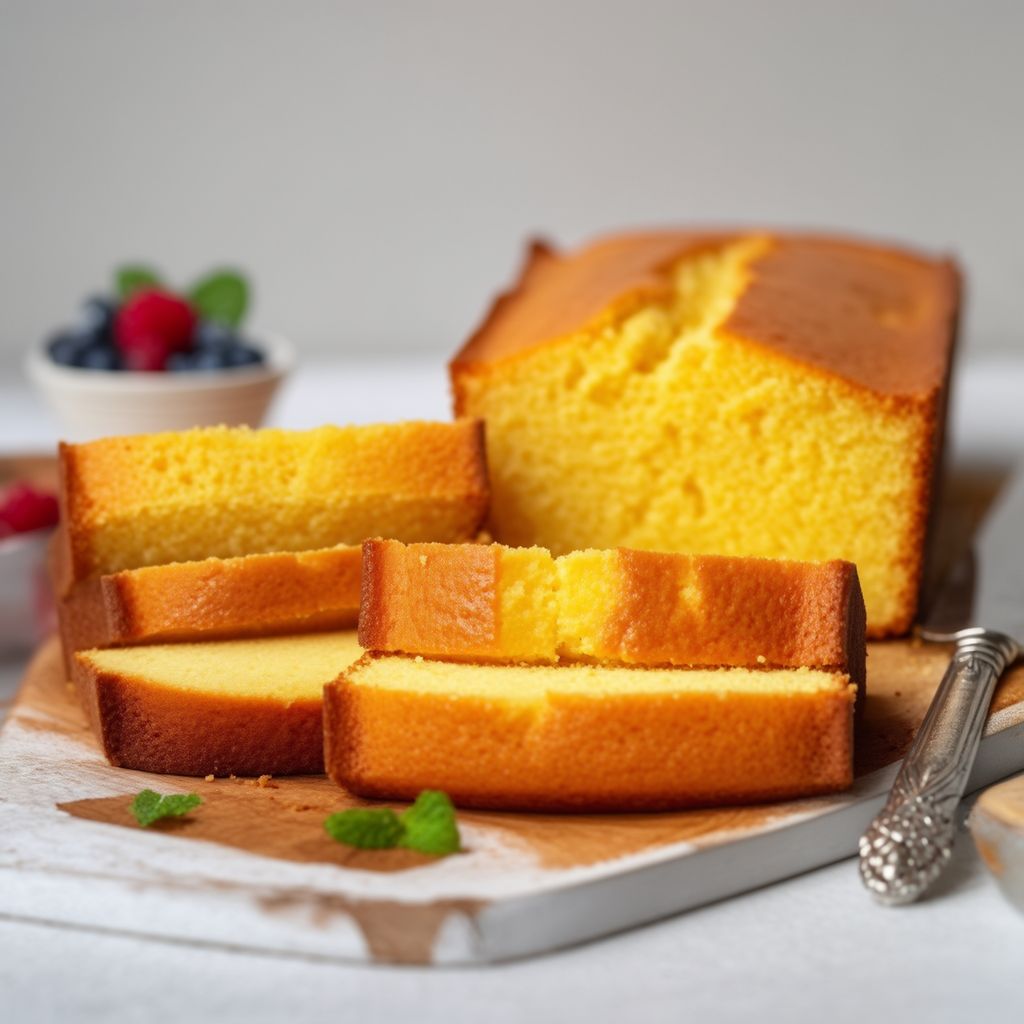 Goldene Butter-Gugelhupf