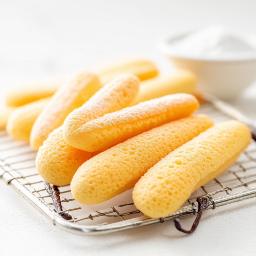 Delicate Vanilla Sponge Fingers