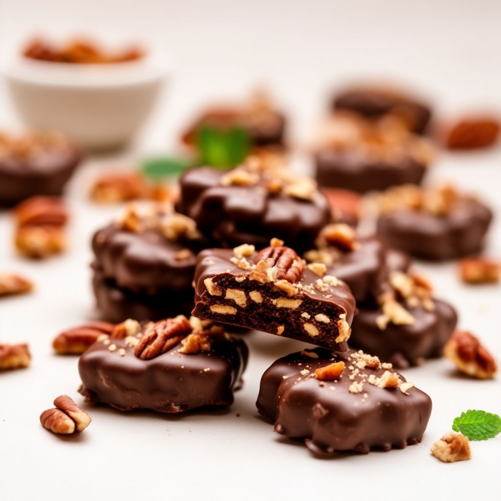 Chocolate Toffee Cracker Bites