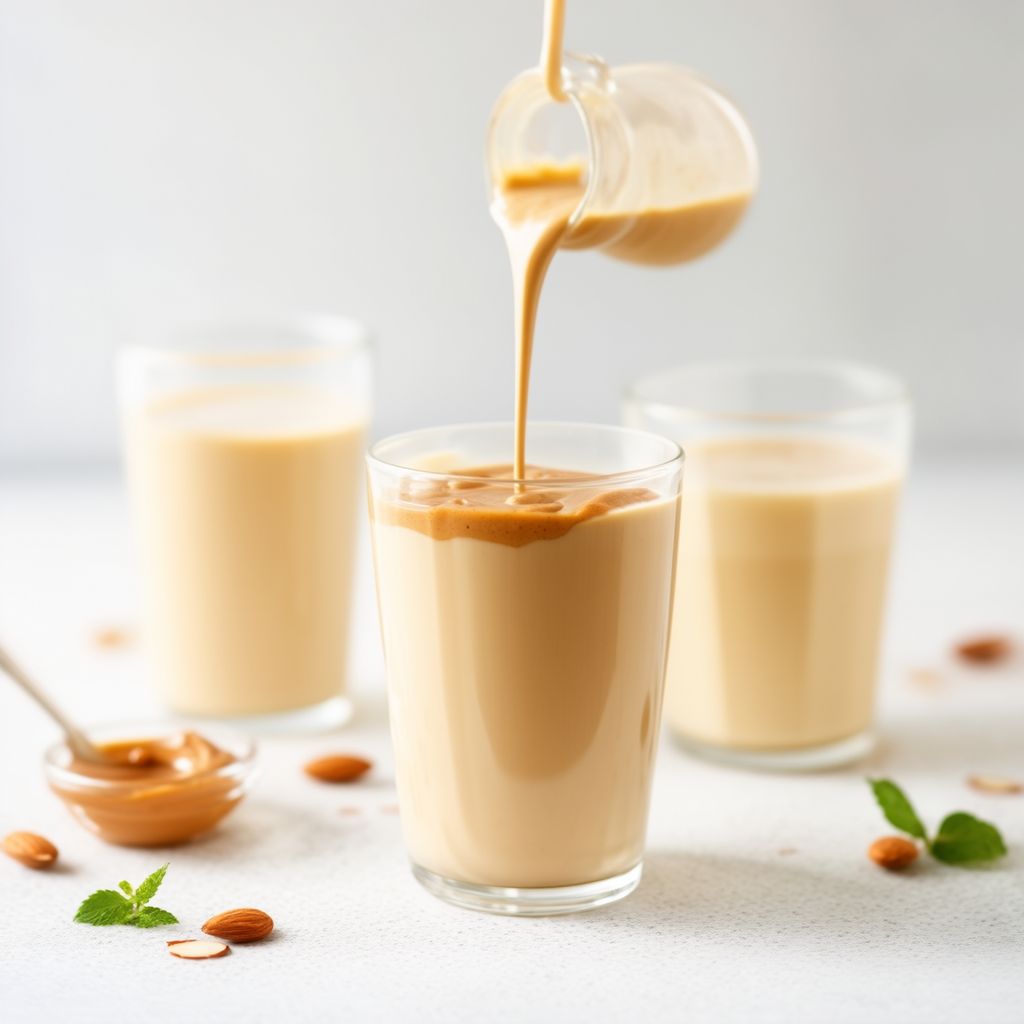 Latte di Mandorle e Tahini Crema