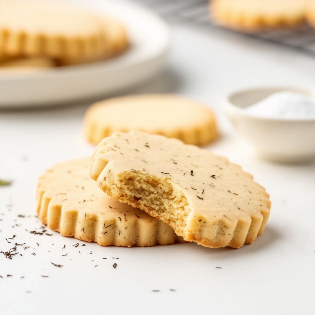 Earl Grey Shortbread Biscuits