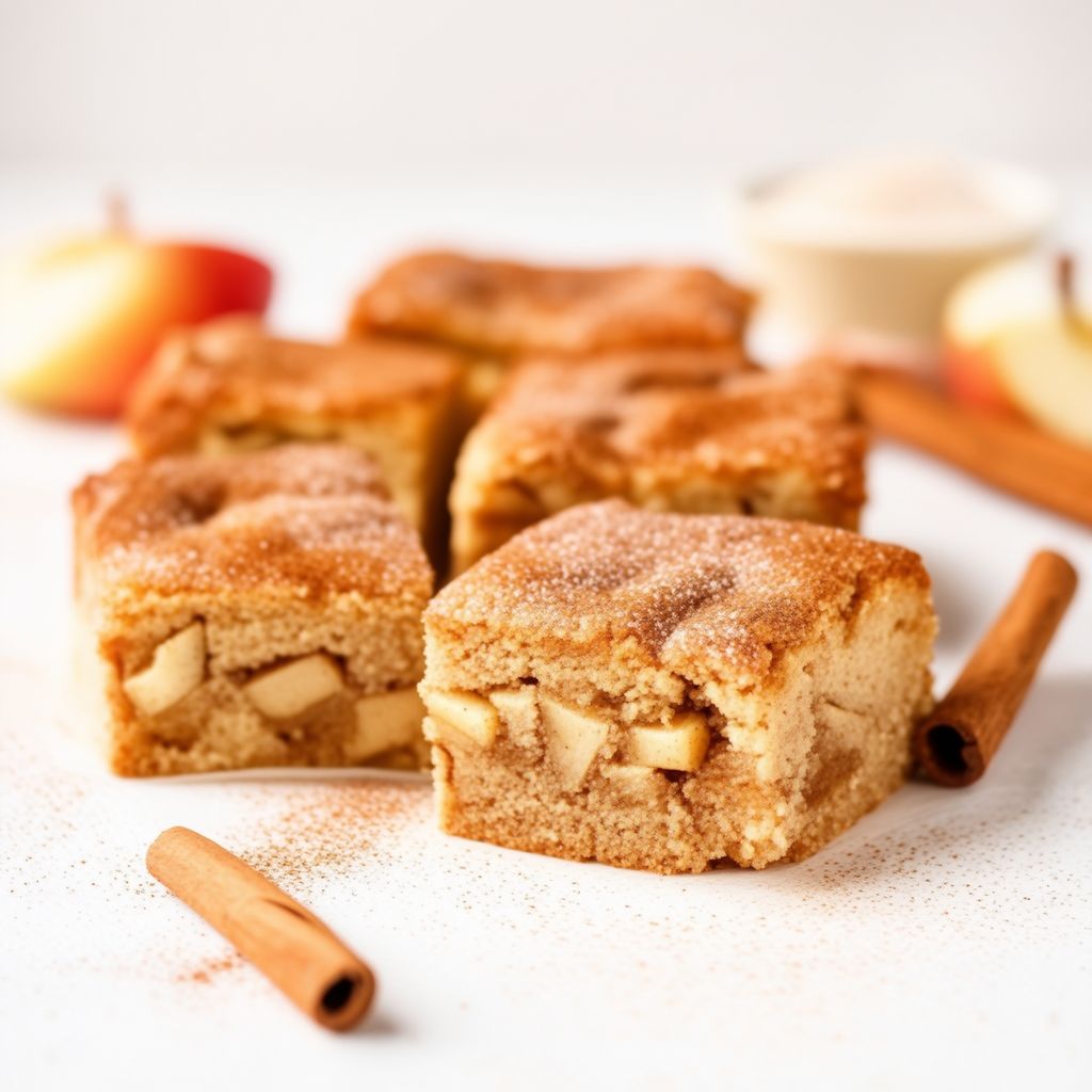 Quadrati di Torta Rustica di Mele e Cannella