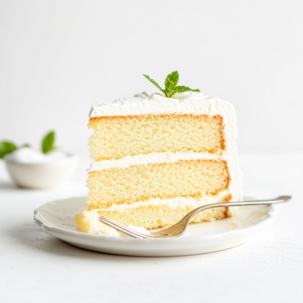 Himmlischer Vanillewolkenkuchen