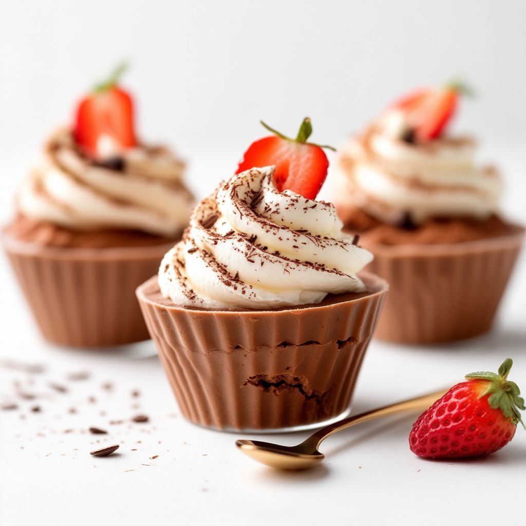 Coppe di Mousse al Mocha Decadenti